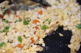 Stinky Tofu Scrambled Eggs recipe