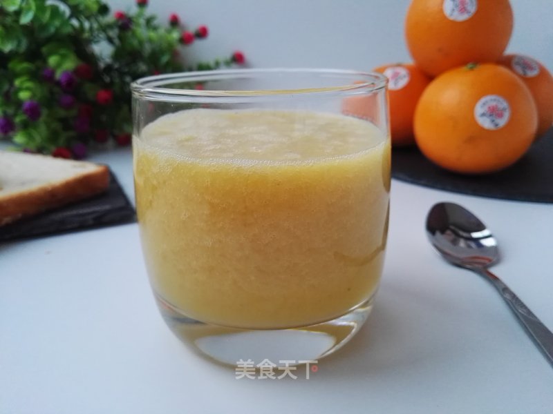 Rock Sugar Orange Banana Juice recipe