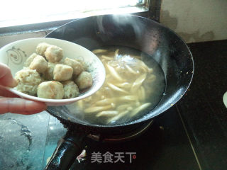 Meatball Mushroom Soup recipe