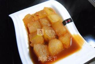 Roasted Winter Melon Chunks recipe