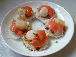Steamed Scallops with Garlic Vermicelli recipe