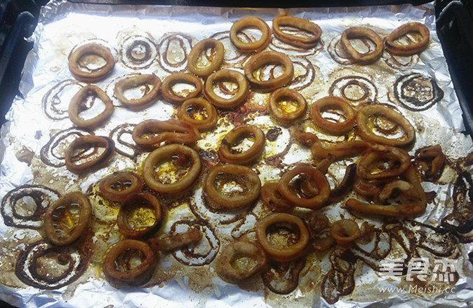 Orleans Grilled Squid Rings recipe