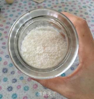 Shredded Coconut Milk Ice recipe