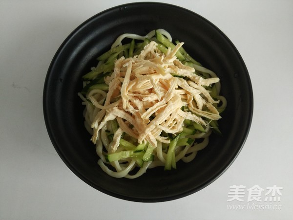 Chicken Shredded Sesame Sauce Noodles recipe