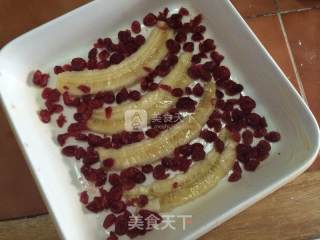 Flip Banana Cranberry Cake recipe