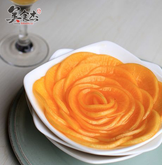 Orange Radish Flower recipe