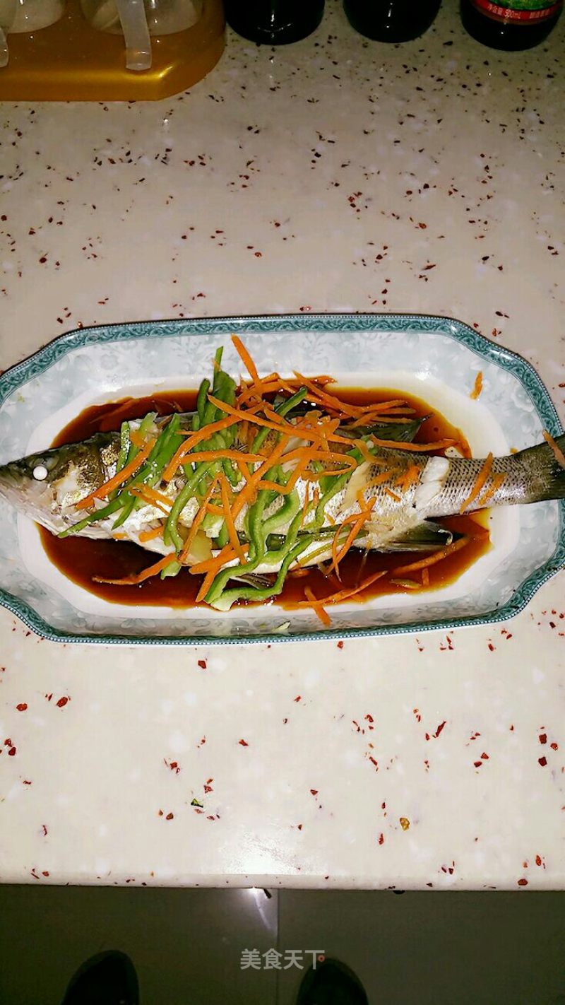 Steamed Sea Bass