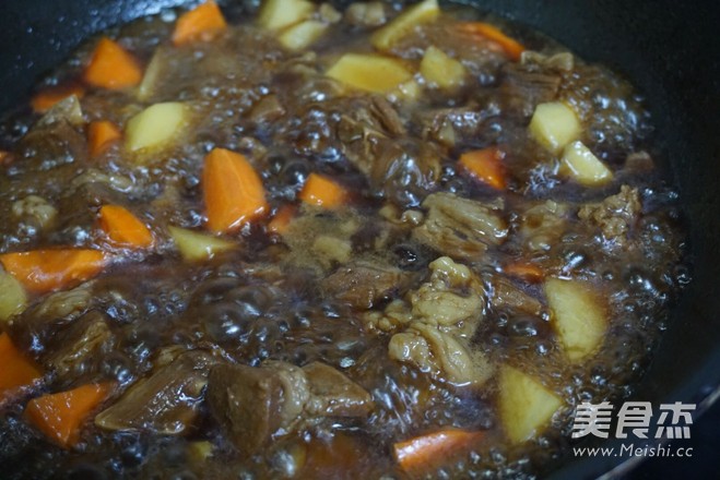 Potato Beef without A Drop of Oil recipe