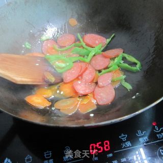 Stir-fried Carrot Sausage recipe