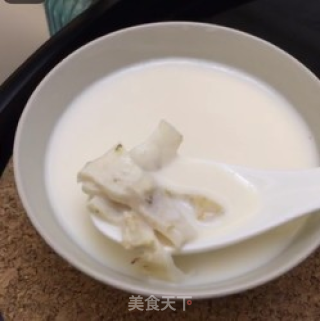 Milk Lily Stewed Flower Gum (with Steaming and Soaking Skills) recipe