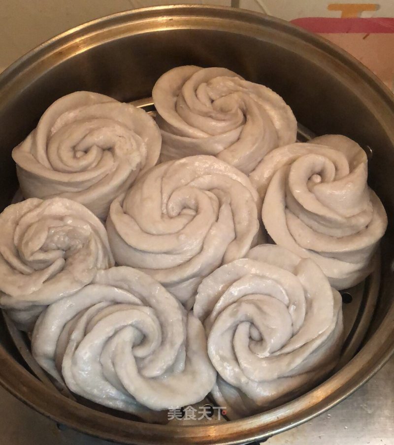 Blue Rose 🌹 Mantou recipe