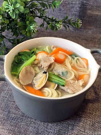 Seafood Noodles (noodles that Babies Love to Eat) recipe