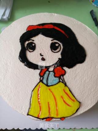 Snow White Birthday Cake recipe