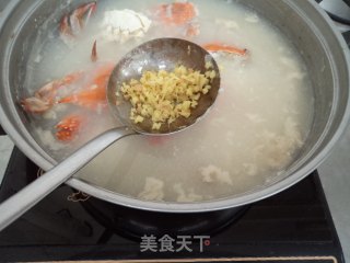 Double Rice Sea Crab Congee recipe