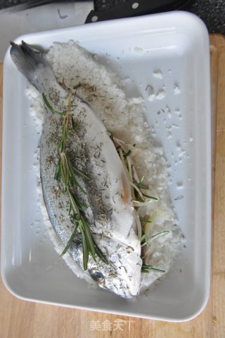 Salt-grilled Mullet recipe