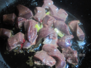 [pork Liver with Black Pepper and Tomato Sauce] recipe