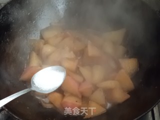 Stewed Radish with Winter Melon recipe