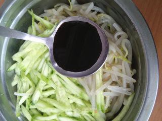 Cucumber Bean Sprouts recipe