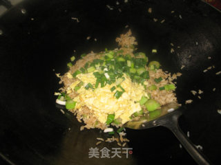 Fried Rice with Choy Sum and Egg recipe