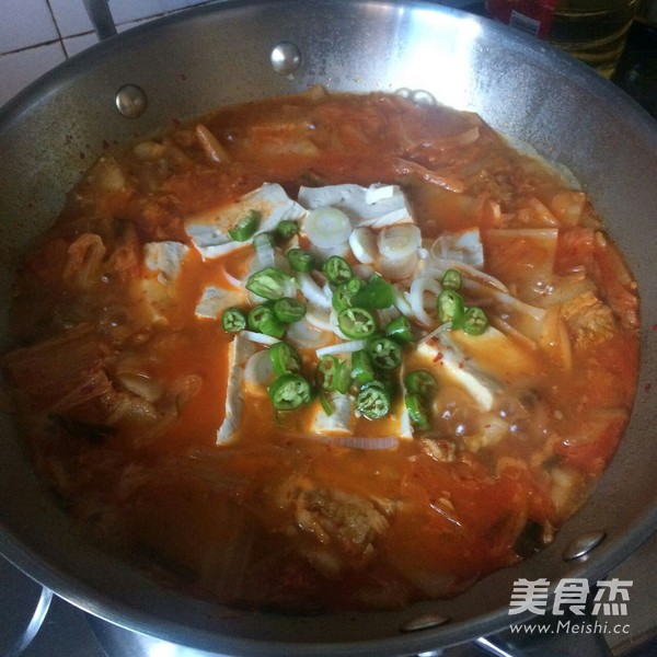 Korean Kimchi Soup recipe