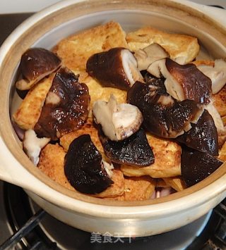 Mushroom Tofu Pot recipe