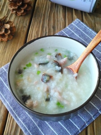 Congee with Preserved Egg and Lean Meat recipe