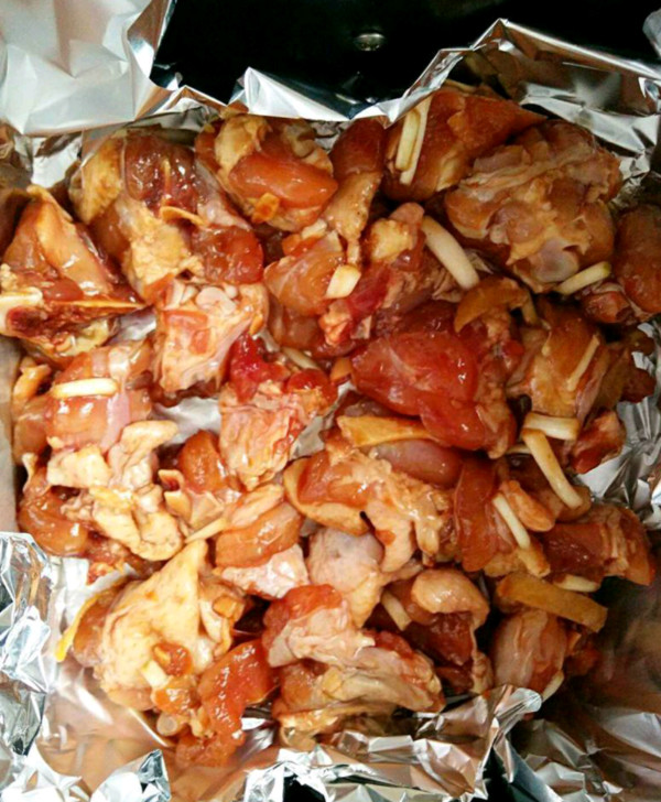 Foil Wrapped Chicken recipe