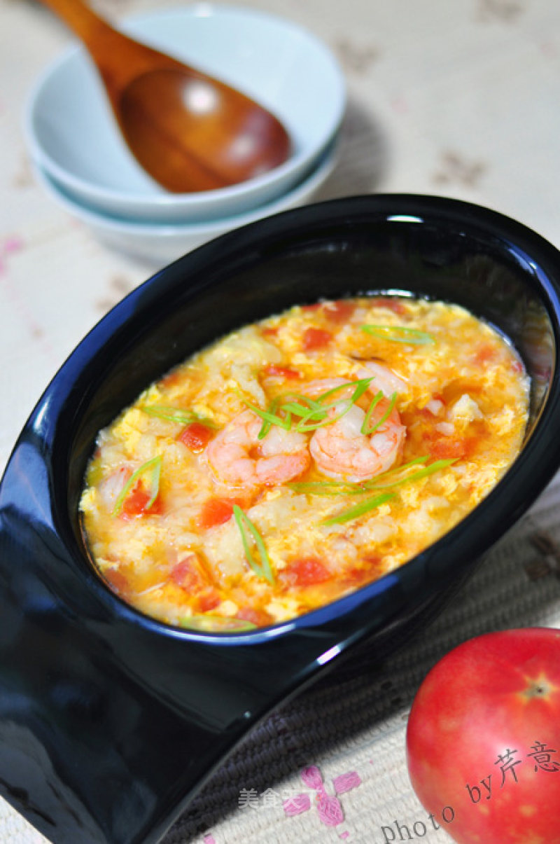 Tomato Shrimp Lump Soup recipe