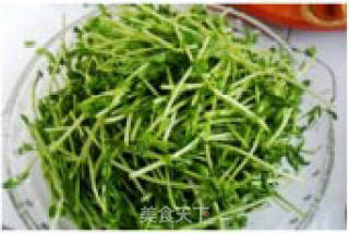 The Heat-clearing Fire-fighting Dish for Mothers to Lower The Fire ---- Pea Sprouts in Soup recipe