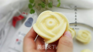 Rose Flower Steamed Cake recipe