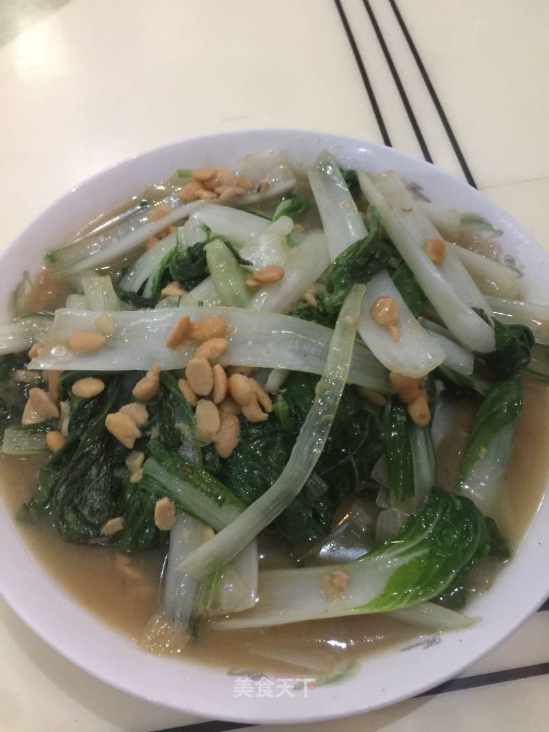 Stir-fried Yellow Cabbage with Soy Sauce recipe