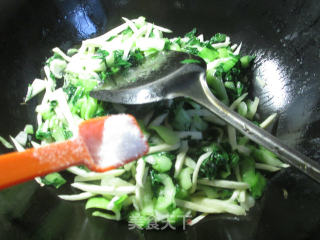 Stir-fried Rice White with Hand Kneaded Vegetables recipe