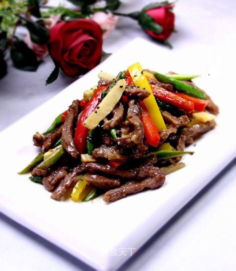 Delicious Fried "dry-fried Beef Strips" recipe