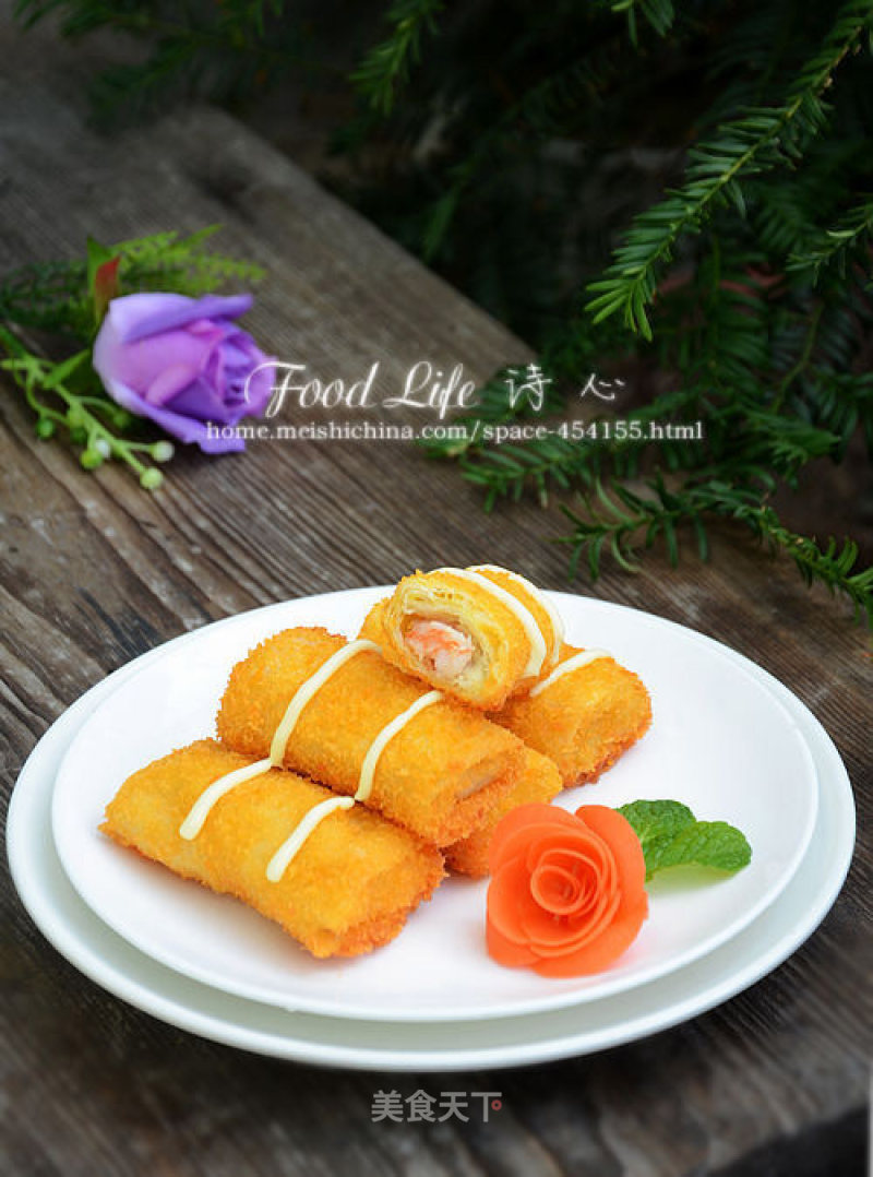 [puff Pastry Salad Roll]--- Salad is Not Limited to Cold Dressing recipe