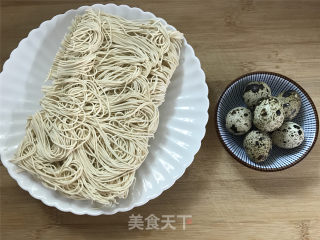 Noodles and Bird's Nest Quiche recipe