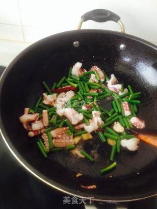 Squid Garlic recipe