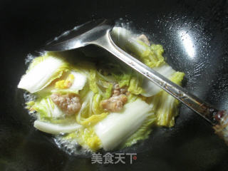 Stir-fried Baby Cabbage with Lard Residue recipe