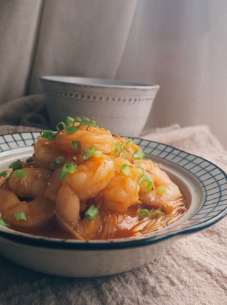 Microwave Oven Invincible Memeda Sauce Shrimp recipe