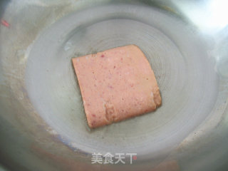 Luncheon Meat and Egg Fort recipe