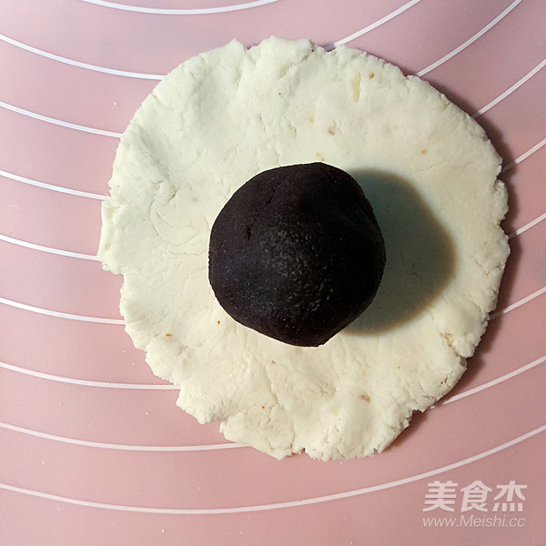 Glutinous Rice Bean Paste Cake recipe