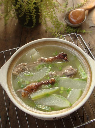 Duck Frame Winter Melon Soup recipe