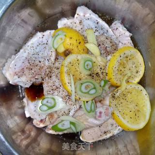 Black Pepper Lemon Grilled Wings recipe