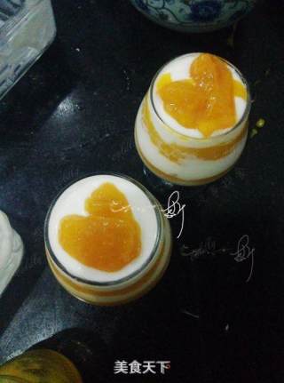 Mango Jelly Yogurt Cup recipe