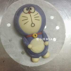 Cartoon Steamed Bun (doraemon)--original recipe