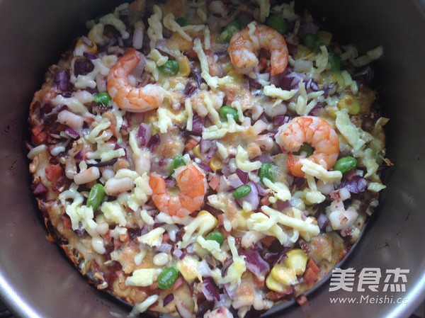 Assorted Seafood Pizza recipe