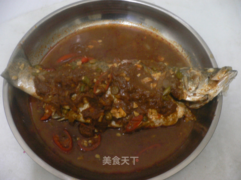 Thai Tom Yam Steamed Fish recipe