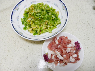 Green Pepper Small Tofu recipe