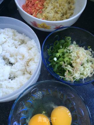 Fried Rice with Sauerkraut recipe