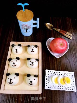 Little Bear Buns with Sesame Stuffing recipe