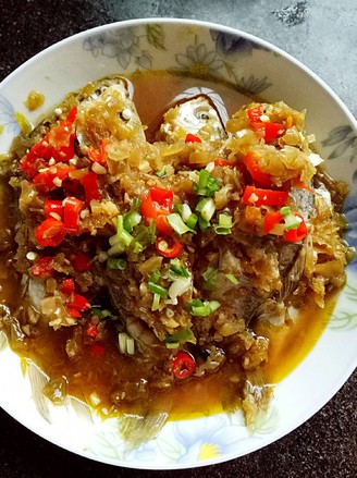 Minced Carp with Chopped Peppers recipe